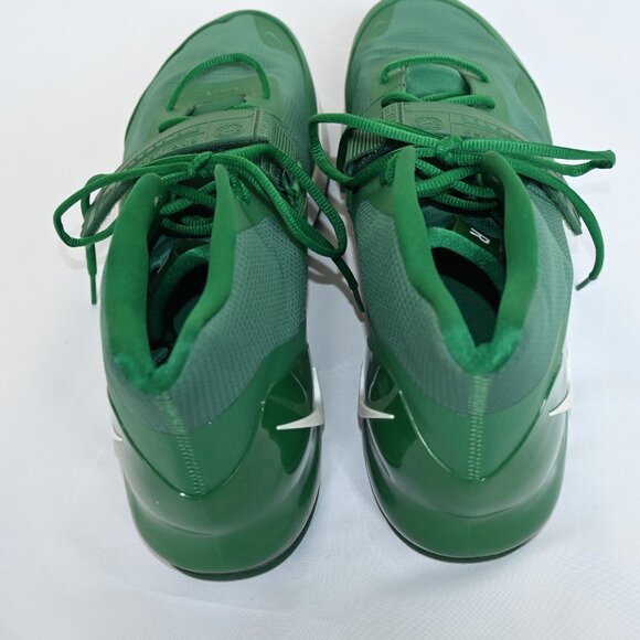 Men's Nike Air Force Max 19 Basketball Shoes, Green, AR4095-300, Size US 18 - Picture 3 of 8
